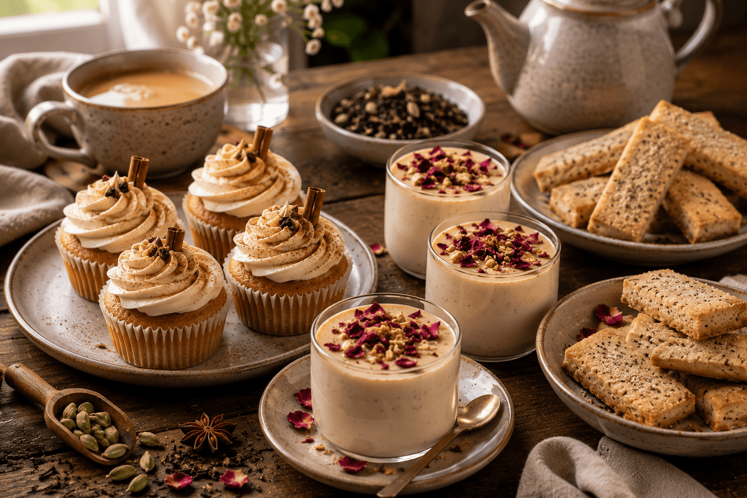 Beyond the Mug: 3 Delicious Dessert Recipes Using Masala Chai